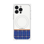 プレミアムパネル with MagSafe［ CASEPLAY Tartan Check - Blue ］