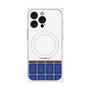 プレミアムパネル with MagSafe［ CASEPLAY Tartan Check - Blue ］