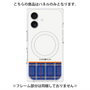 プレミアムパネル with MagSafe［ CASEPLAY Tartan Check - Blue ］