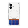 プレミアムパネル with MagSafe［ CASEPLAY Tartan Check - Blue ］