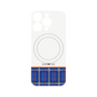 プレミアムパネル with MagSafe［ CASEPLAY Tartan Check - Blue ］