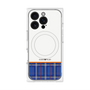 プレミアムパネル with MagSafe［ CASEPLAY Tartan Check - Blue ］