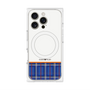 プレミアムパネル with MagSafe［ CASEPLAY Tartan Check - Blue ］