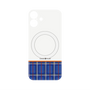 プレミアムパネル with MagSafe［ CASEPLAY Tartan Check - Blue ］