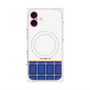 プレミアムパネル with MagSafe［ CASEPLAY Tartan Check - Blue ］