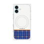 プレミアムパネル with MagSafe［ CASEPLAY Tartan Check - Blue ］