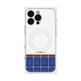 プレミアムパネル with MagSafe［ CASEPLAY Tartan Check - Blue ］