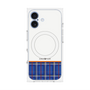 プレミアムパネル with MagSafe［ CASEPLAY Tartan Check - Blue ］