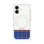 プレミアムパネル with MagSafe［ CASEPLAY Tartan Check - Blue ］