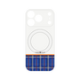 プレミアムパネル with MagSafe［ CASEPLAY Tartan Check - Blue ］