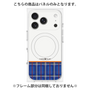 プレミアムパネル with MagSafe［ CASEPLAY Tartan Check - Blue ］