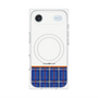 プレミアムパネル with MagSafe［ CASEPLAY Tartan Check - Blue ］