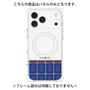 プレミアムパネル with MagSafe［ CASEPLAY Tartan Check - Blue ］