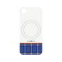 プレミアムパネル with MagSafe［ CASEPLAY Tartan Check - Blue ］