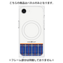 プレミアムパネル with MagSafe［ CASEPLAY Tartan Check - Blue ］