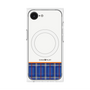 プレミアムパネル with MagSafe［ CASEPLAY Tartan Check - Blue ］