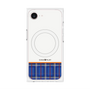 プレミアムパネル with MagSafe［ CASEPLAY Tartan Check - Blue ］