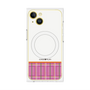 プレミアムパネル with MagSafe［ CASEPLAY Tartan Check - Pink ］