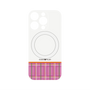 プレミアムパネル with MagSafe［ CASEPLAY Tartan Check - Pink ］