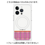 プレミアムパネル with MagSafe［ CASEPLAY Tartan Check - Pink ］