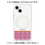 プレミアムパネル with MagSafe［ CASEPLAY Tartan Check - Pink ］