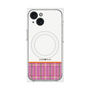 プレミアムパネル with MagSafe［ CASEPLAY Tartan Check - Pink ］