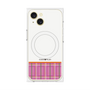 プレミアムパネル with MagSafe［ CASEPLAY Tartan Check - Pink ］