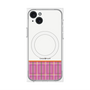 プレミアムパネル with MagSafe［ CASEPLAY Tartan Check - Pink ］