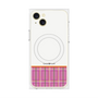 プレミアムパネル with MagSafe［ CASEPLAY Tartan Check - Pink ］