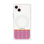 プレミアムパネル with MagSafe［ CASEPLAY Tartan Check - Pink ］