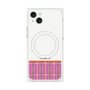 プレミアムパネル with MagSafe［ CASEPLAY Tartan Check - Pink ］