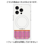 プレミアムパネル with MagSafe［ CASEPLAY Tartan Check - Pink ］