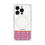 プレミアムパネル with MagSafe［ CASEPLAY Tartan Check - Pink ］