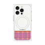 プレミアムパネル with MagSafe［ CASEPLAY Tartan Check - Pink ］