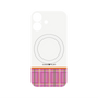 プレミアムパネル with MagSafe［ CASEPLAY Tartan Check - Pink ］
