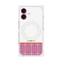プレミアムパネル with MagSafe［ CASEPLAY Tartan Check - Pink ］