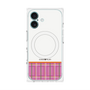 プレミアムパネル with MagSafe［ CASEPLAY Tartan Check - Pink ］