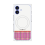 プレミアムパネル with MagSafe［ CASEPLAY Tartan Check - Pink ］