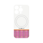プレミアムパネル with MagSafe［ CASEPLAY Tartan Check - Pink ］