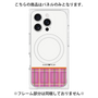 プレミアムパネル with MagSafe［ CASEPLAY Tartan Check - Pink ］