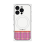 プレミアムパネル with MagSafe［ CASEPLAY Tartan Check - Pink ］