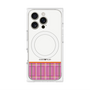 プレミアムパネル with MagSafe［ CASEPLAY Tartan Check - Pink ］