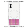 プレミアムパネル with MagSafe［ CASEPLAY Tartan Check - Pink ］