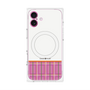 プレミアムパネル with MagSafe［ CASEPLAY Tartan Check - Pink ］