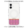 プレミアムパネル with MagSafe［ CASEPLAY Tartan Check - Pink ］