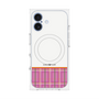 プレミアムパネル with MagSafe［ CASEPLAY Tartan Check - Pink ］
