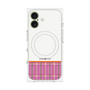 プレミアムパネル with MagSafe［ CASEPLAY Tartan Check - Pink ］
