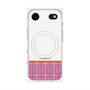 プレミアムパネル with MagSafe［ CASEPLAY Tartan Check - Pink ］