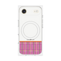 プレミアムパネル with MagSafe［ CASEPLAY Tartan Check - Pink ］