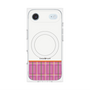 プレミアムパネル with MagSafe［ CASEPLAY Tartan Check - Pink ］